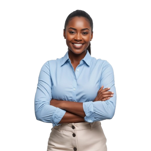 Lucid_Origin_Professional_African_woman_with_dark_skin_confide_0-removebg-preview